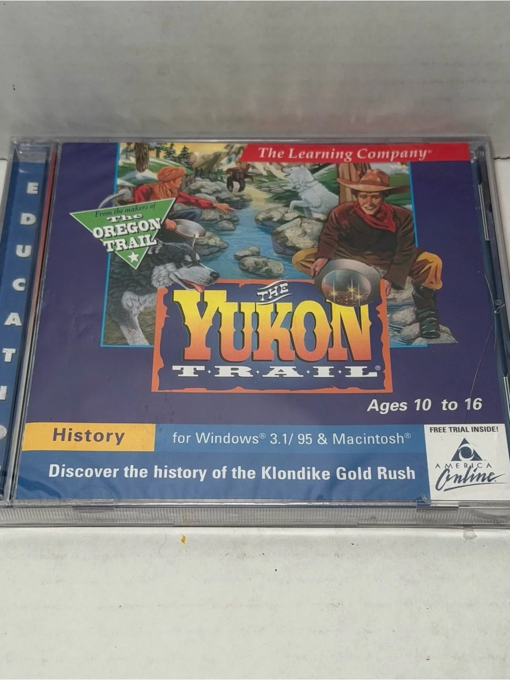 NEW SEALED Vintage 1997 Yukon Trail by Oregon Trail PC MAC Computer Game